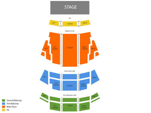 Northern Alberta Jubilee Auditorium Seating Chart