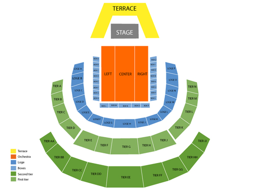 Davies Symphony Hall Seating Chart