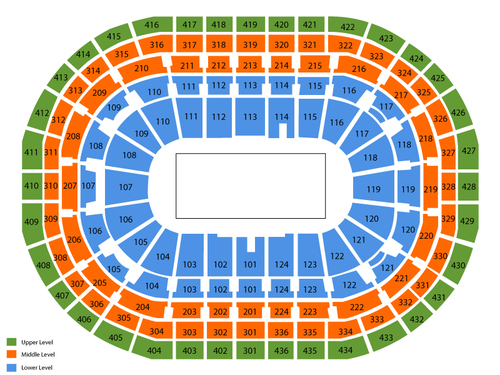 Bell Centre Seating Chart