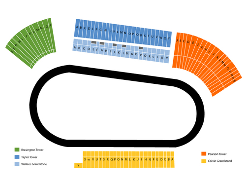 Darlington Raceway Seating Chart