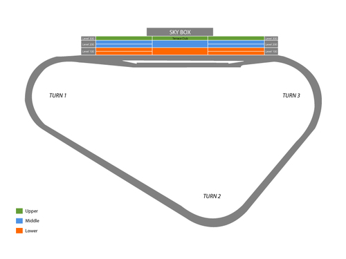 Pocono Raceway Seating Chart