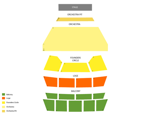 Dorothy Chandler Pavilion Seating Chart