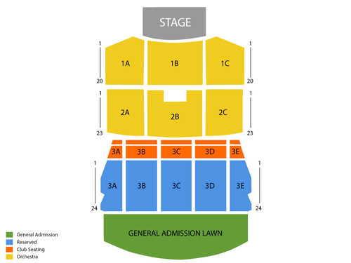 Venue Seating Chart