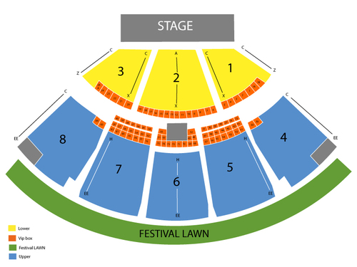 Venue Seating Chart