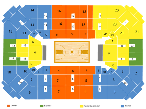 Allen Fieldhouse Seating Chart