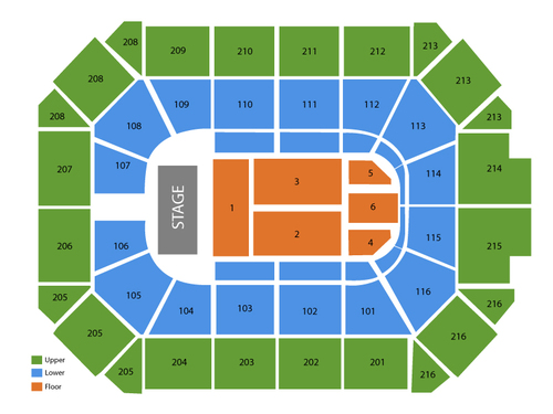 Venue Seating Chart