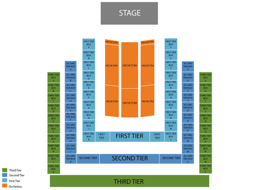 Benaroya Hall Seating Chart
