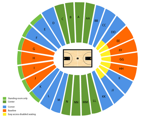 Carver Hawkeye Arena Seating Chart