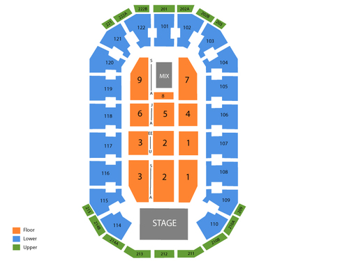 Cedar Park Center Seating Chart