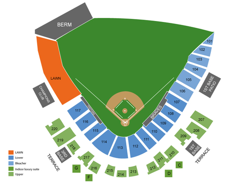 Champion Stadium Seating Chart