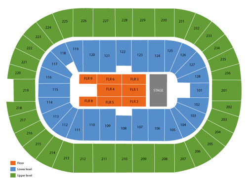 Copps Coliseum Seating Chart