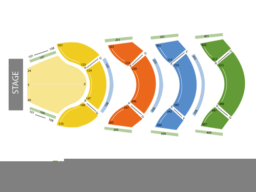 Ellie Caulkins Opera House Seating Chart
