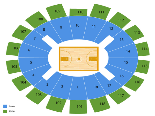 Joyce Center Seating Chart