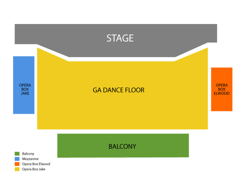 House of Blues (San Diego) Seating Chart