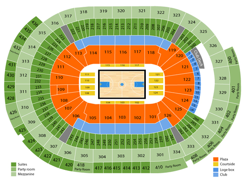 Scottrade Center Seating Chart