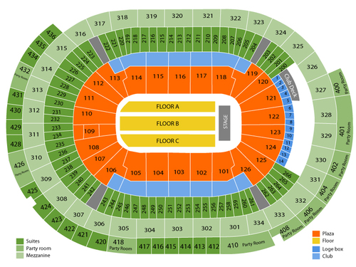Scottrade Center Seating Chart