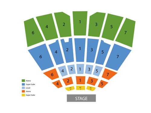Starlight Theatre Seating Chart
