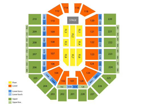 Van Andel Arena Seating Chart