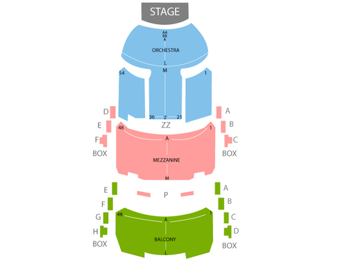 Venue Seating Chart