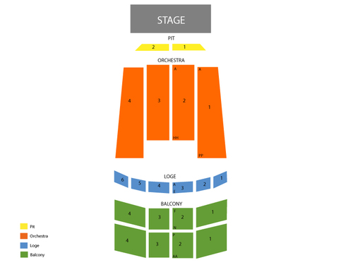 Louisville Palace Seating Chart