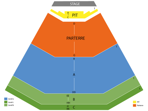 Ruth Eckerd Hall Seating Chart