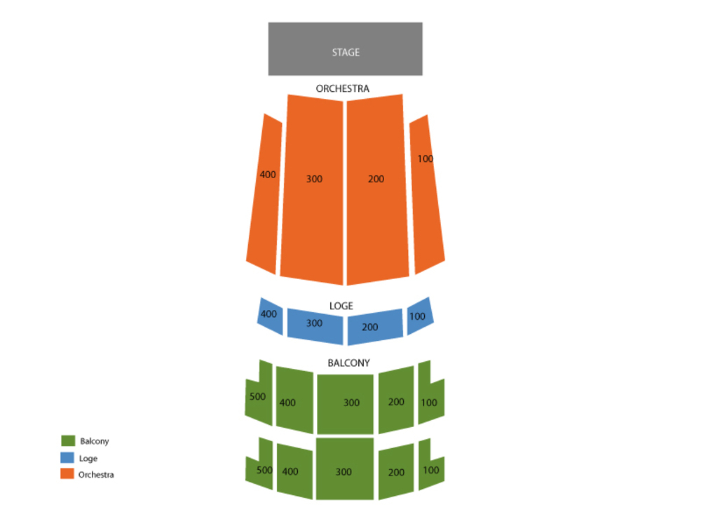 Seating Chart for Full House Seating Chart at Florida Theatre Jacksonville