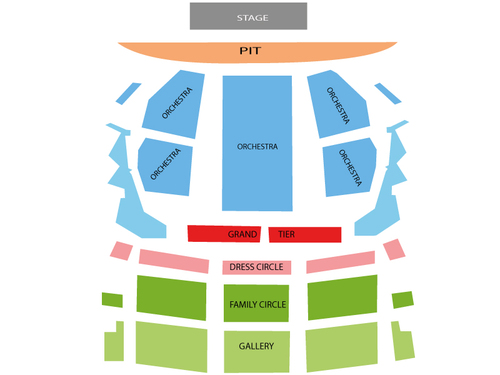 Heinz Hall Seating Chart
