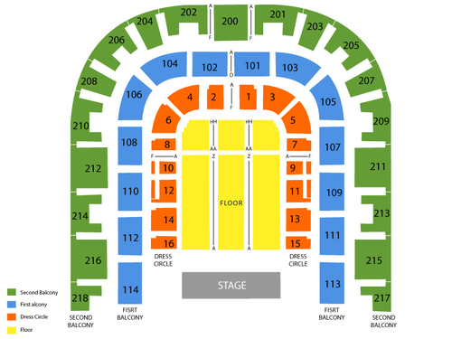 Sacramento Memorial Auditorium Seating Chart