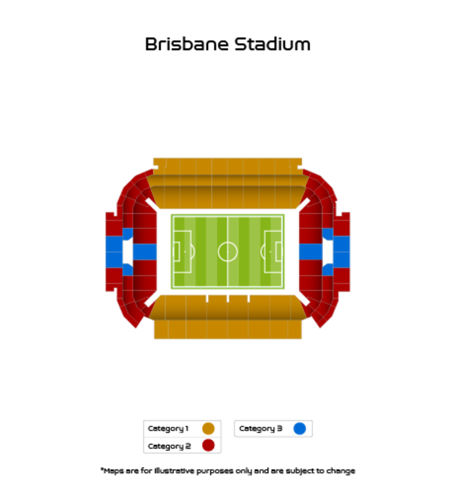 Suncorp Stadium seating map